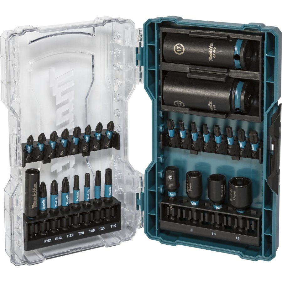 Makita Impact Black Bit- & Schlagnuss-Set, 30-tlg. #2