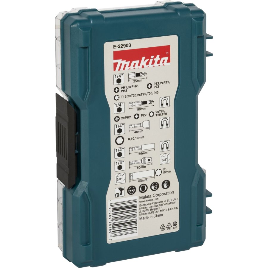 Makita Impact Black Bit- & Schlagnuss-Set, 30-tlg. #3