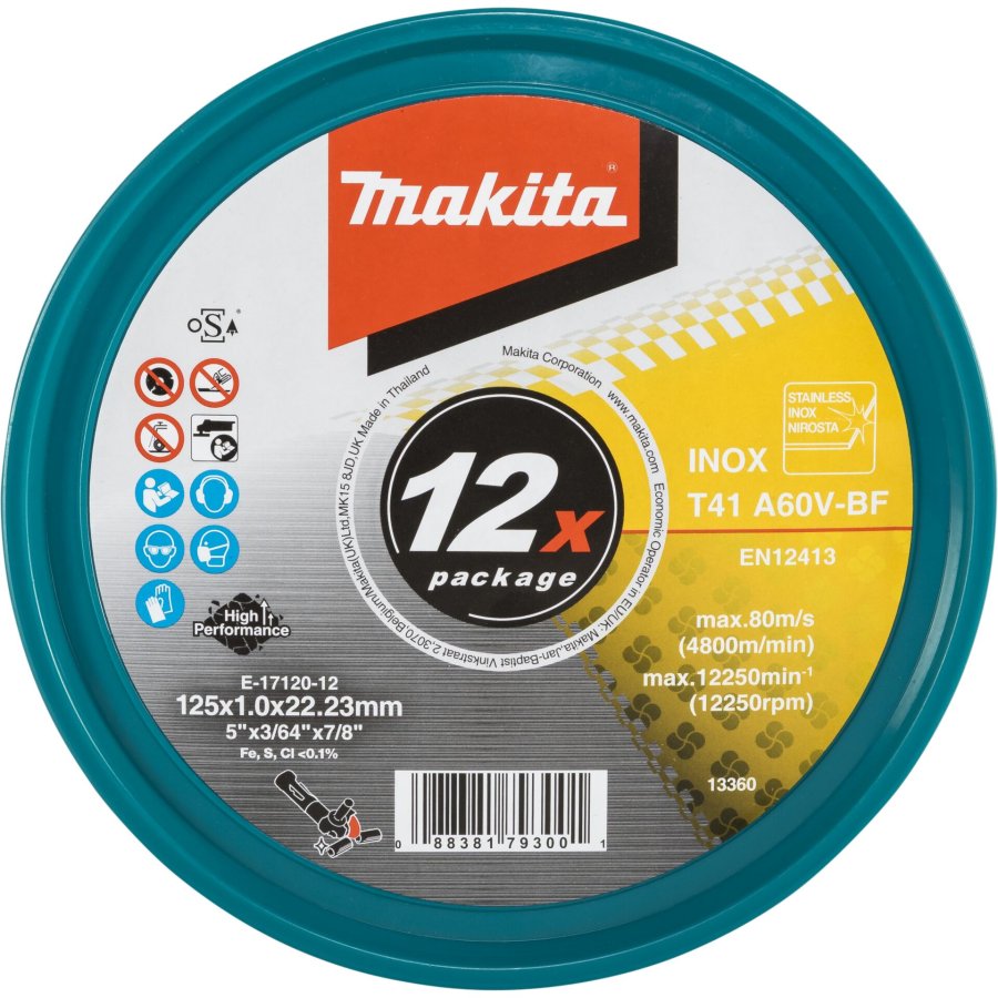 Makita Trennscheibe INOX 125x1,0mm #1