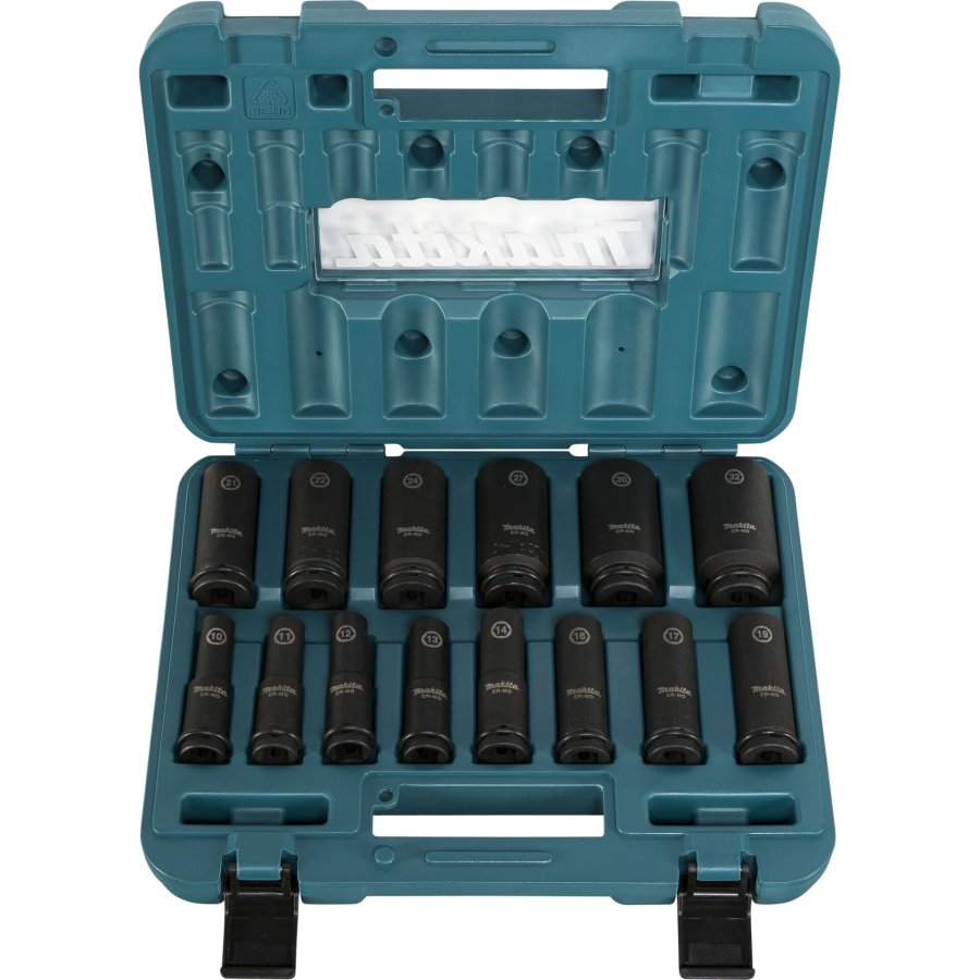 Makita Schlagn-Set 14tlg. 1/2 Im.Blk #1