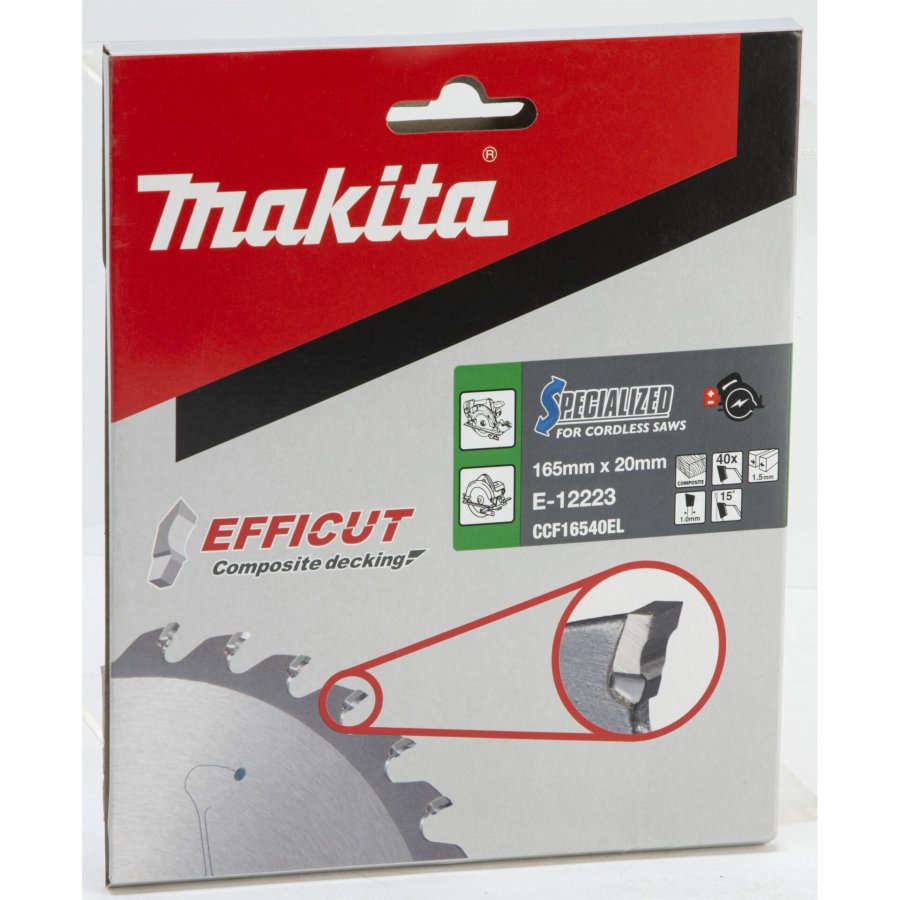 Makita EFFICUT Sägeb.165x20x40Z #1
