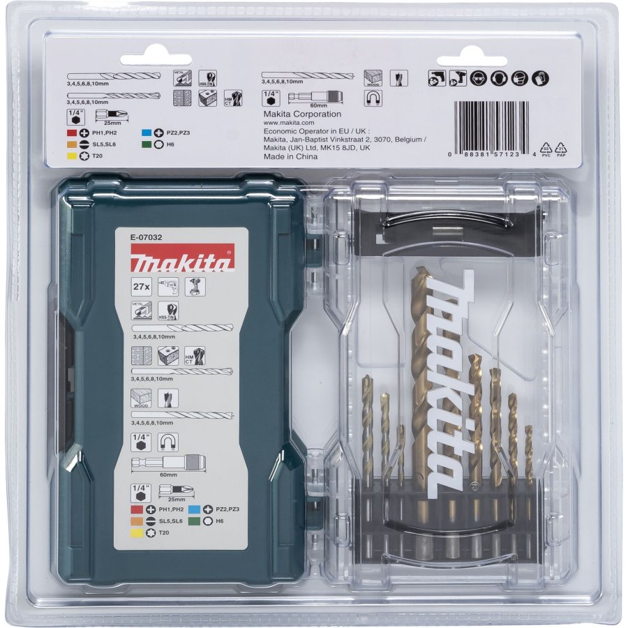 Makita Bohrer Bit-Set 27-tlg. #2