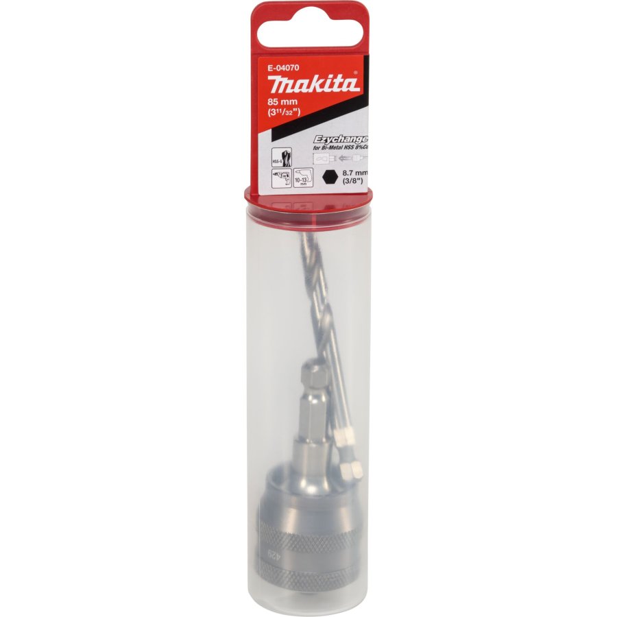 Makita EZYCHANGE Adapter + HSS Bohrer #1