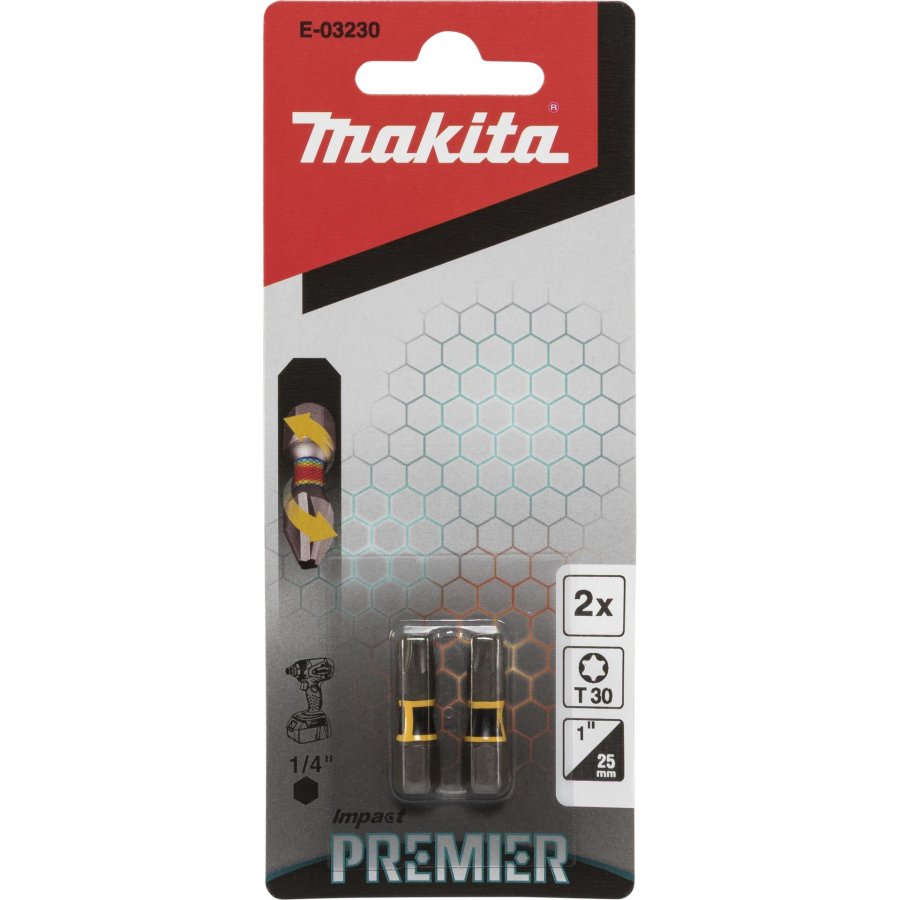 Makita Torsion Bit T30x25 2Stk. #1
