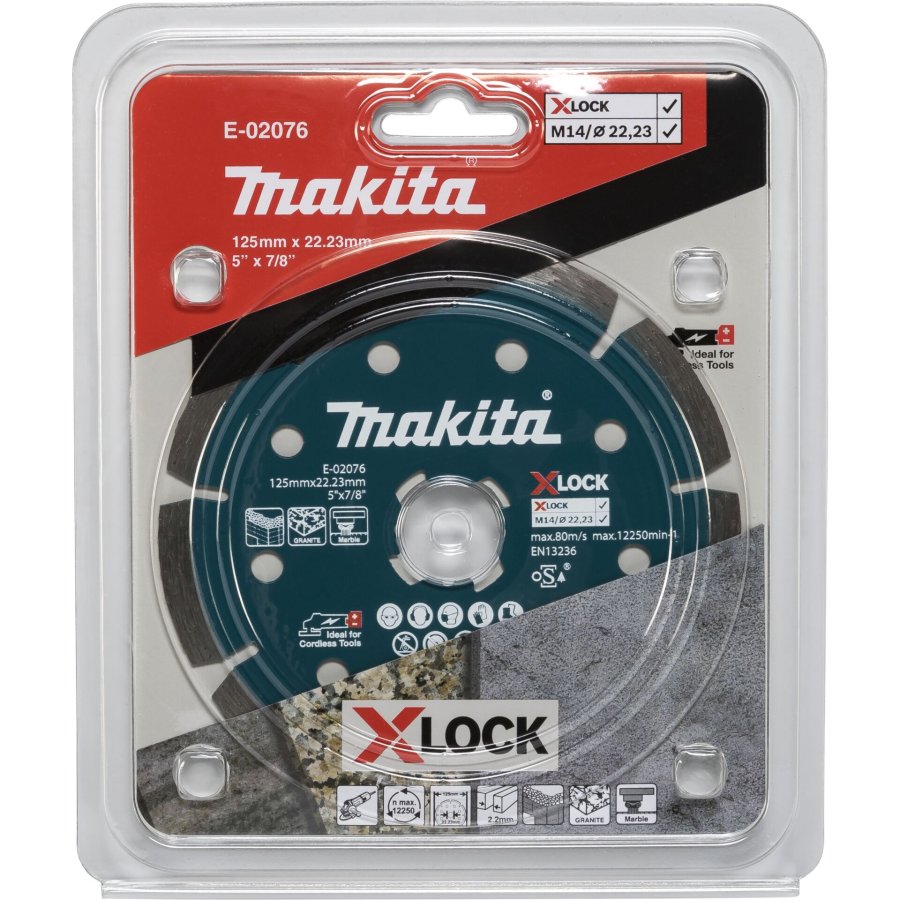 Makita Diamantsch. 125mm X-Lock Beton #1