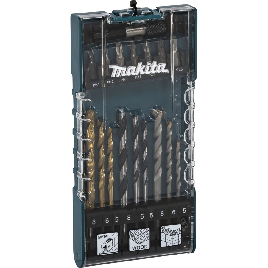 Makita Bohrer- Bit-Set 17-tlg. #1