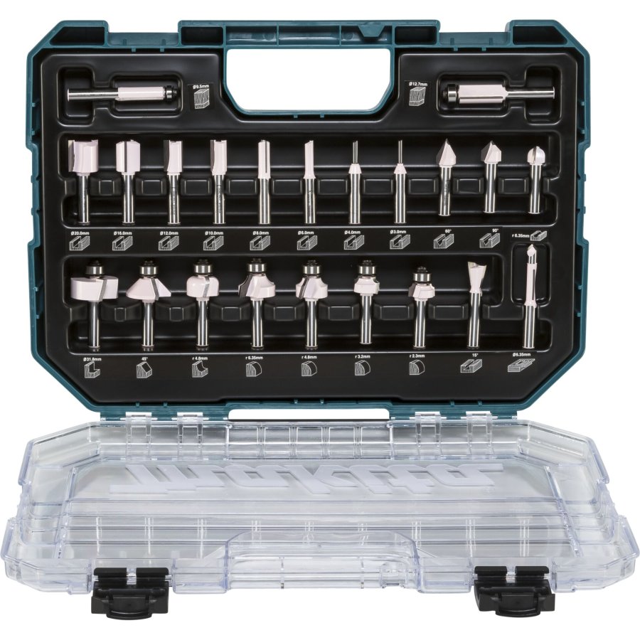Makita Fräser-Set 8mm 22Stk #3