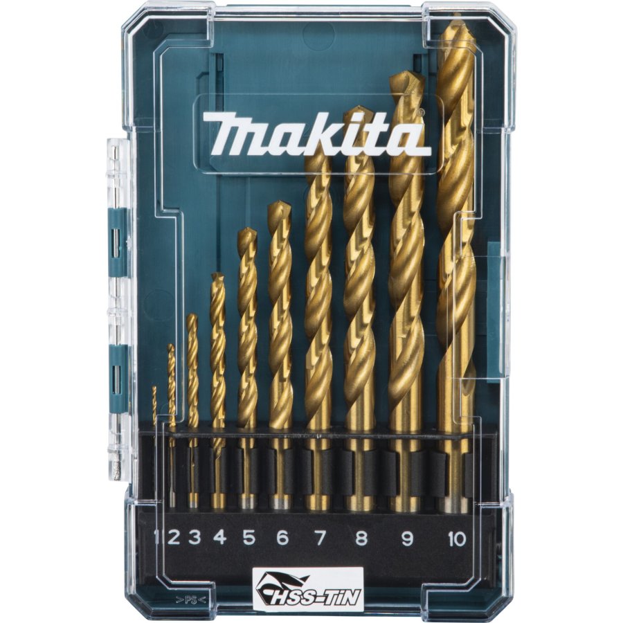 Makita Bohrer-Set HSS 10tlg #1