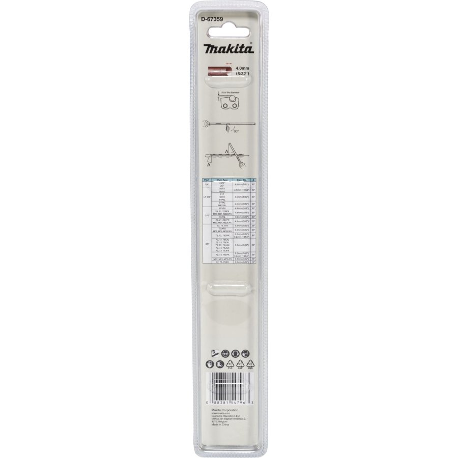 Makita Rundfeile 4,0mm 2 Stück #2