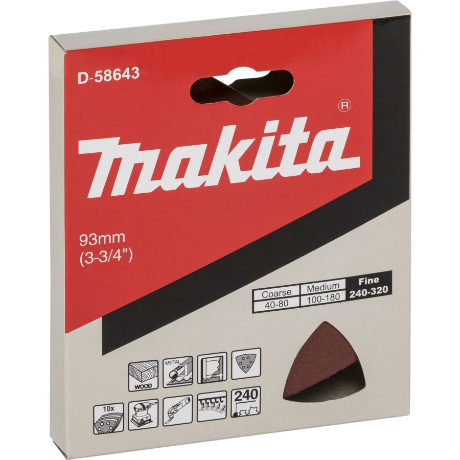 Makita Delta-Schleifpap. Holz K240 #1
