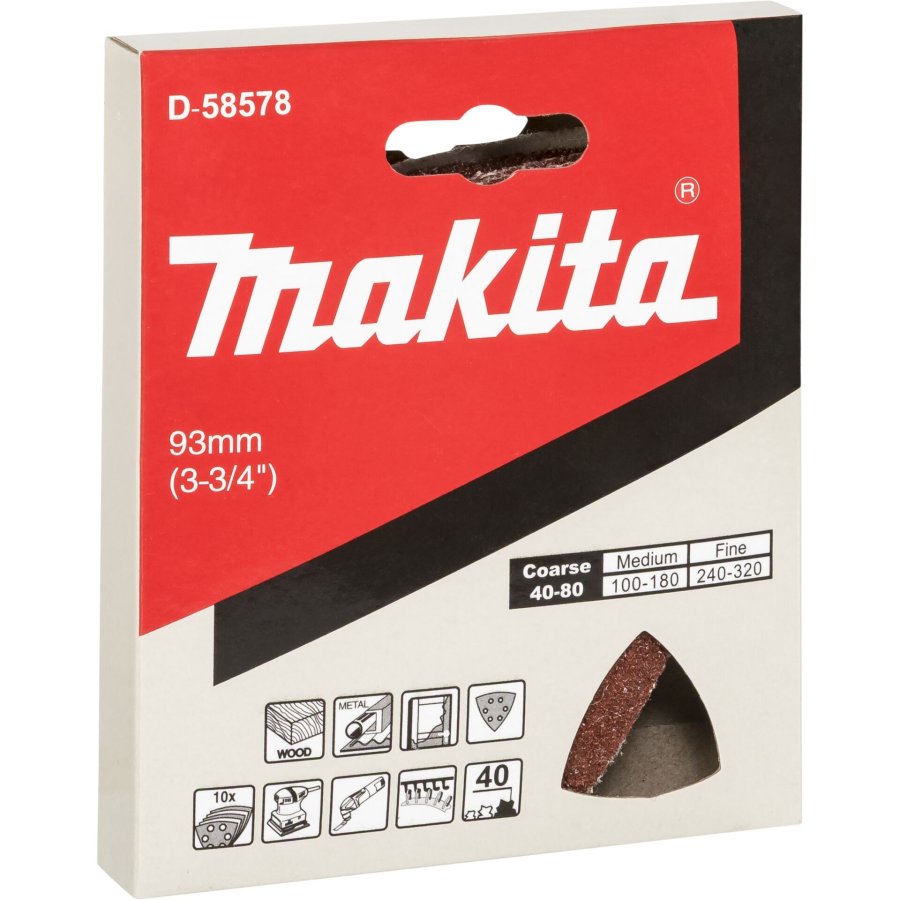 Makita Delta Schleifpap. Holz K40 #1