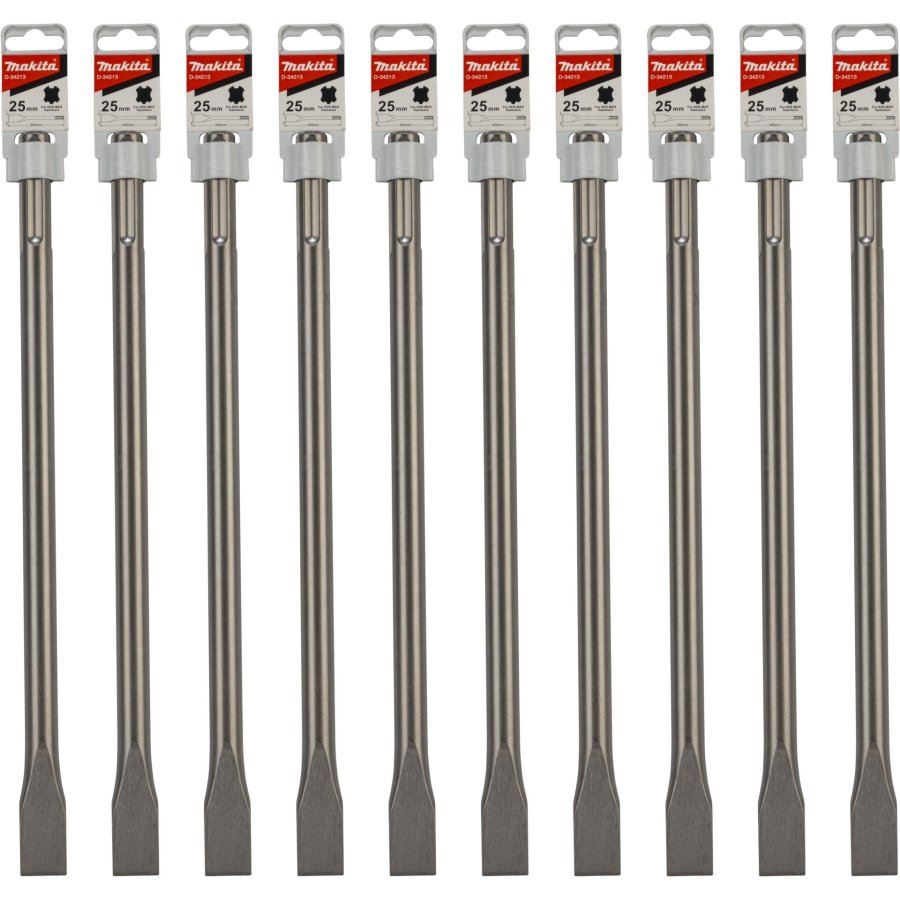 Makita Flachmeissel 10er Pack SDS-MAX 25x400mm #1