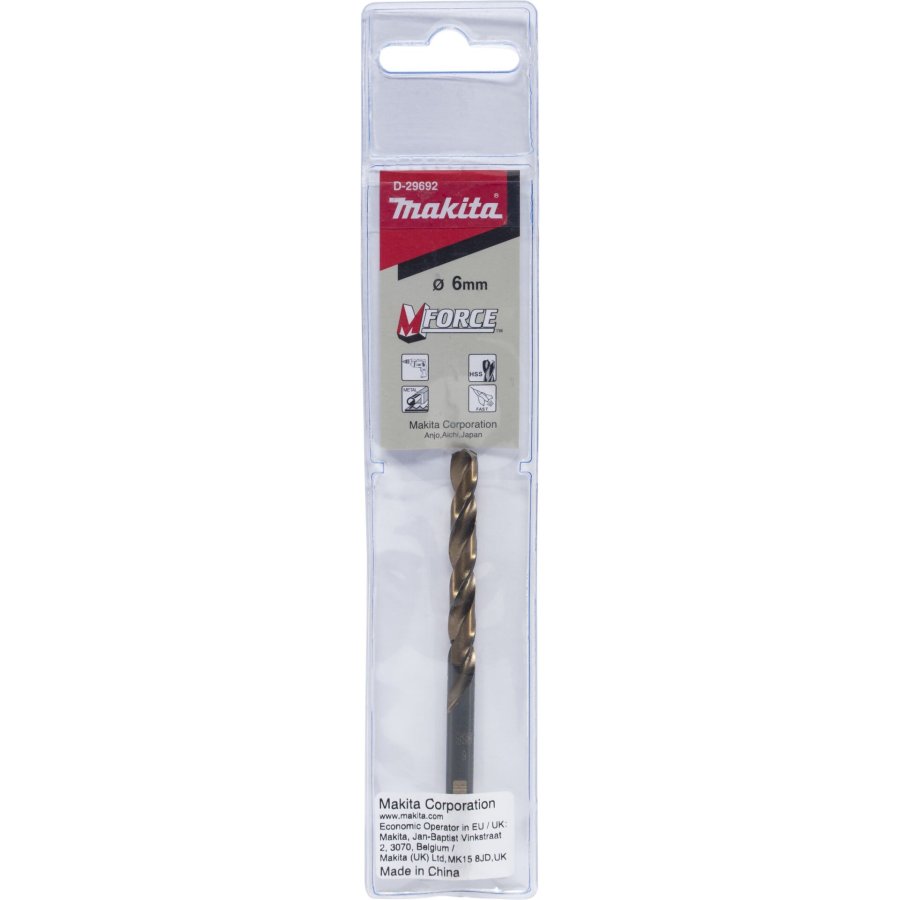 Makita M-FORCE Bohrer HSS 6.0x93mm #1