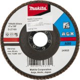 Makita Fächerschleifscheibe 125mm A80 #1