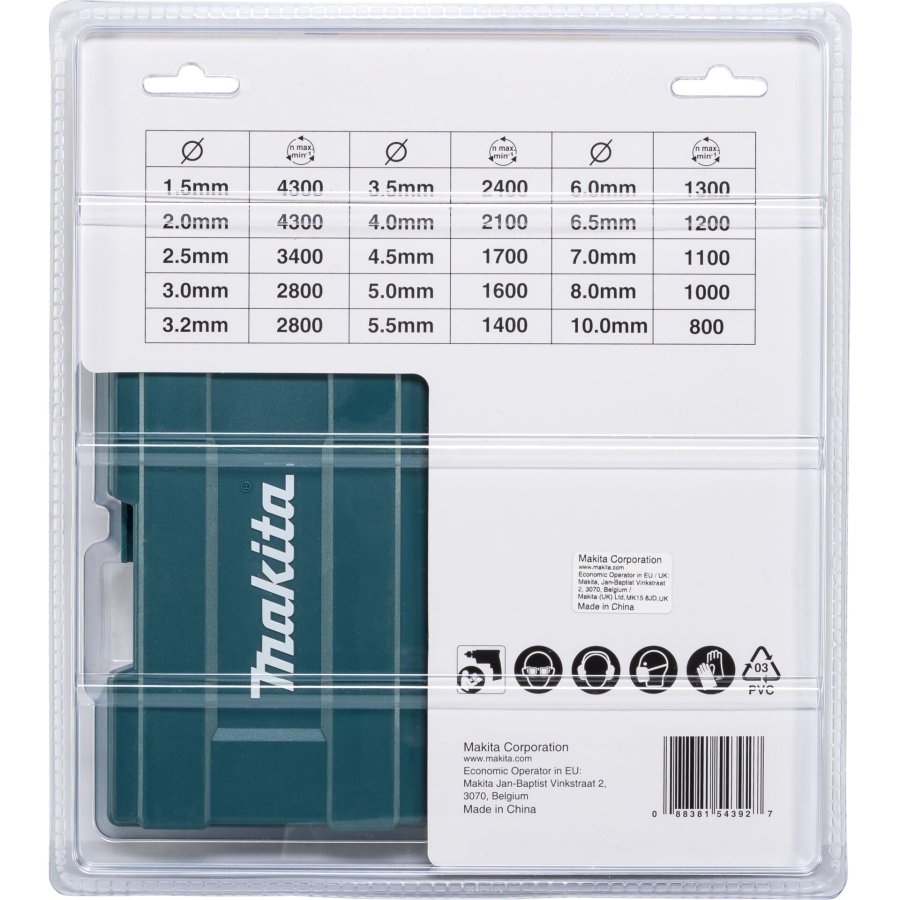 Makita Bohrer-Set 19tlg #2