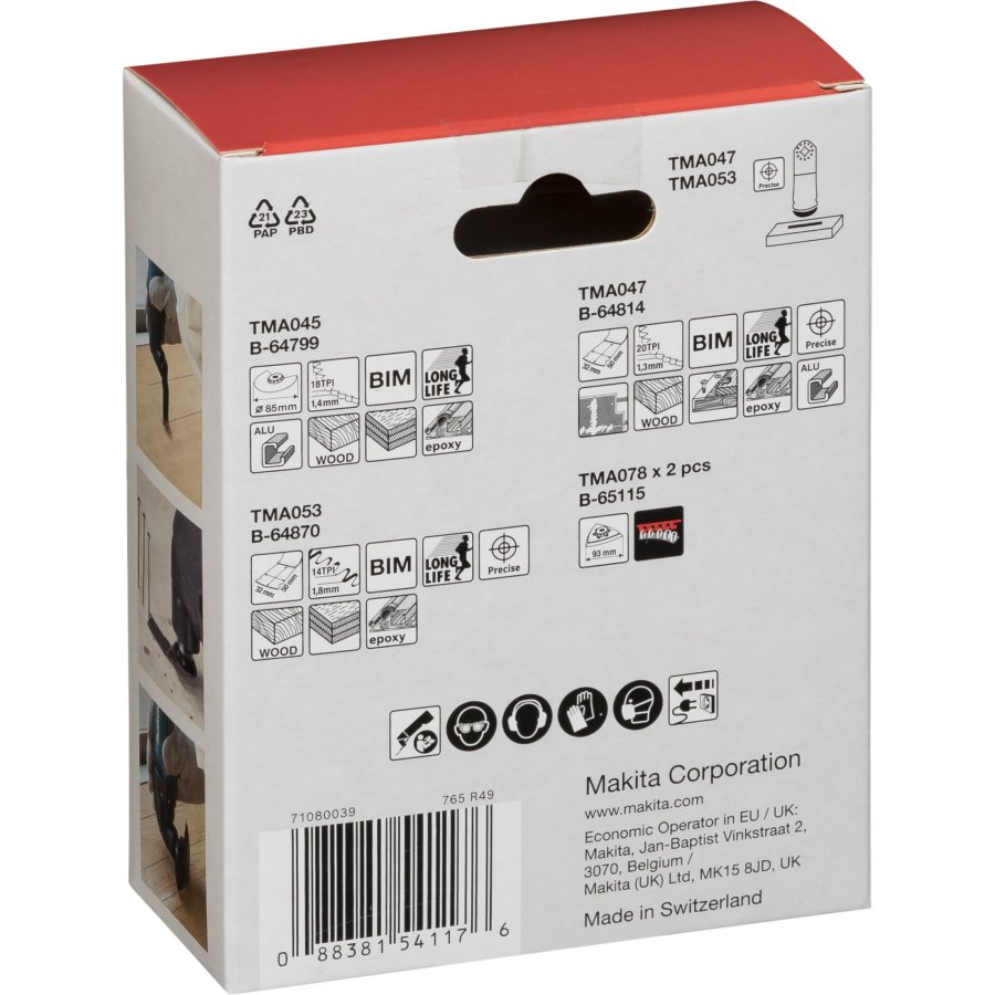 Makita Schreinerset 5Stk #2