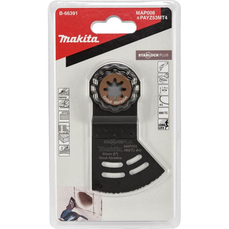 Makita Segmentsägeblatt 53mm MAP008 #1