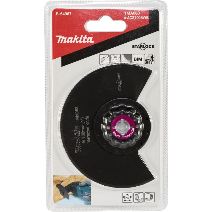 Makita Segmentsägeblattt 100mm TMA063 #1