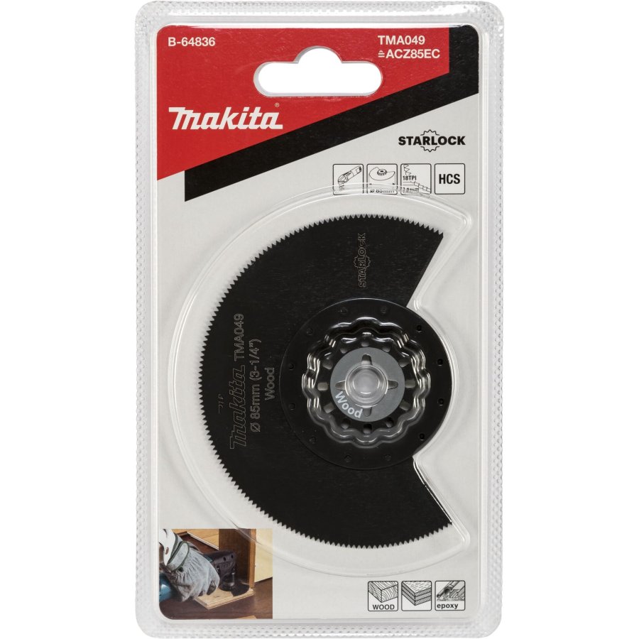 Makita Segmentsägebl. 85mm TMA049 #1