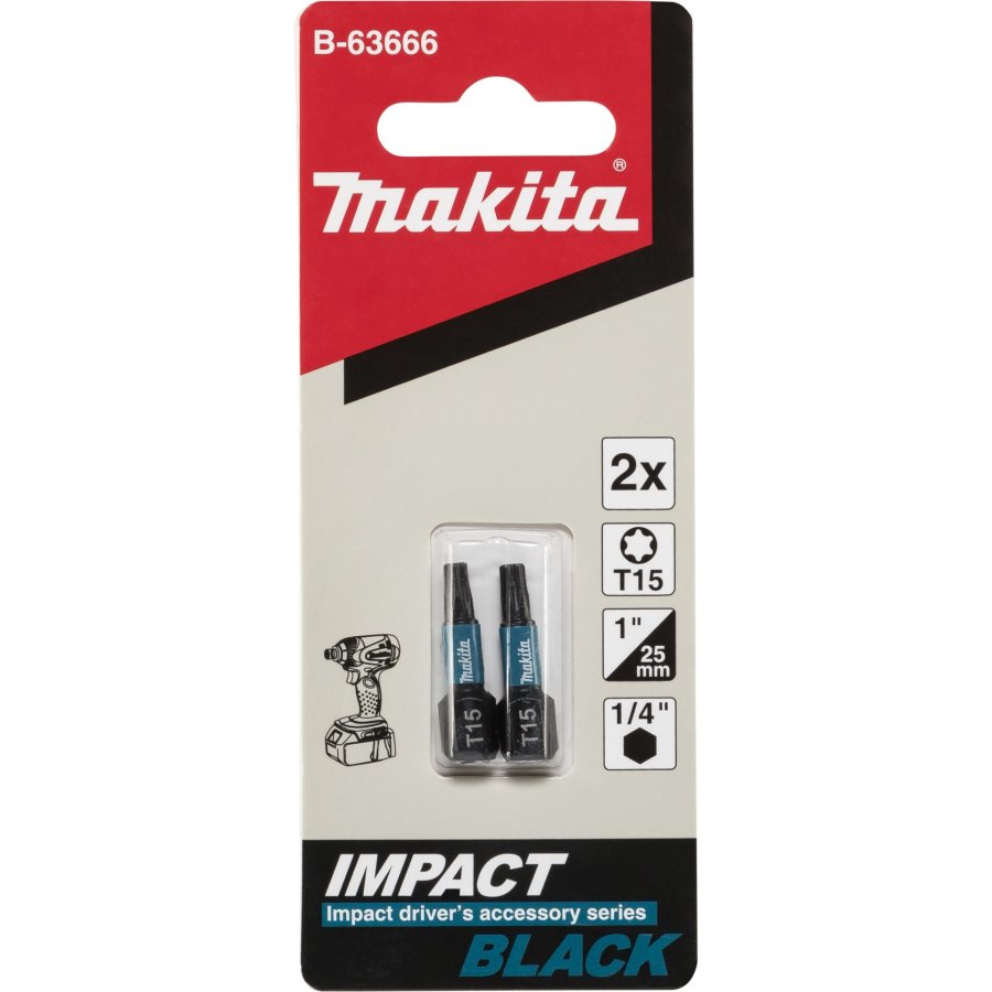 Makita Bit T15x25mm 2Stk. #1