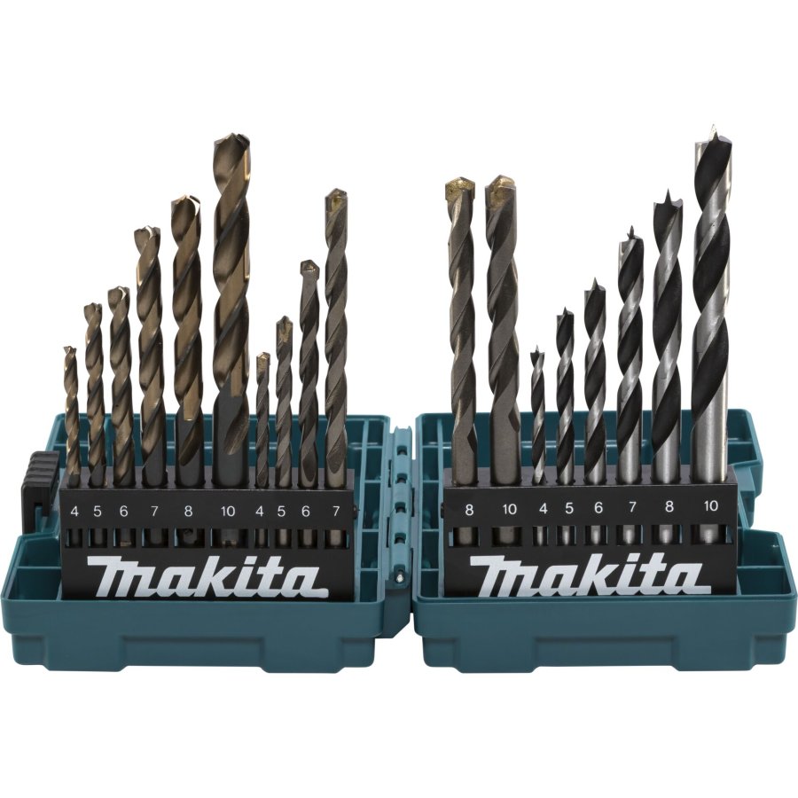 Makita Bohrer-Set 18tlg #1