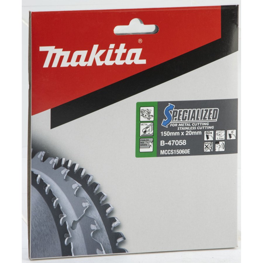 Makita Sägeblatt f. INOX 150x20x60Z #1