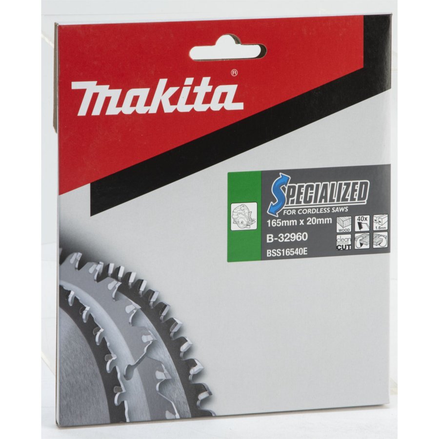 Makita SPECIALIZED Sägeblatt 165x20x40Z #1