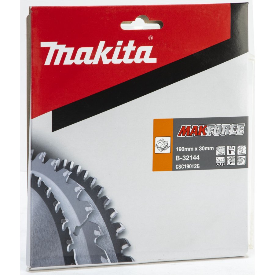 Makita MAKFORCE Sägeblatt 190x30x12Z #1