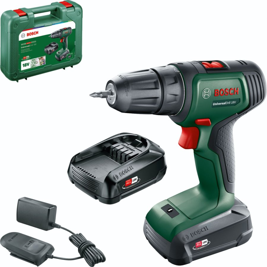 Bosch Universaldrill 18V 2x1.5A #1