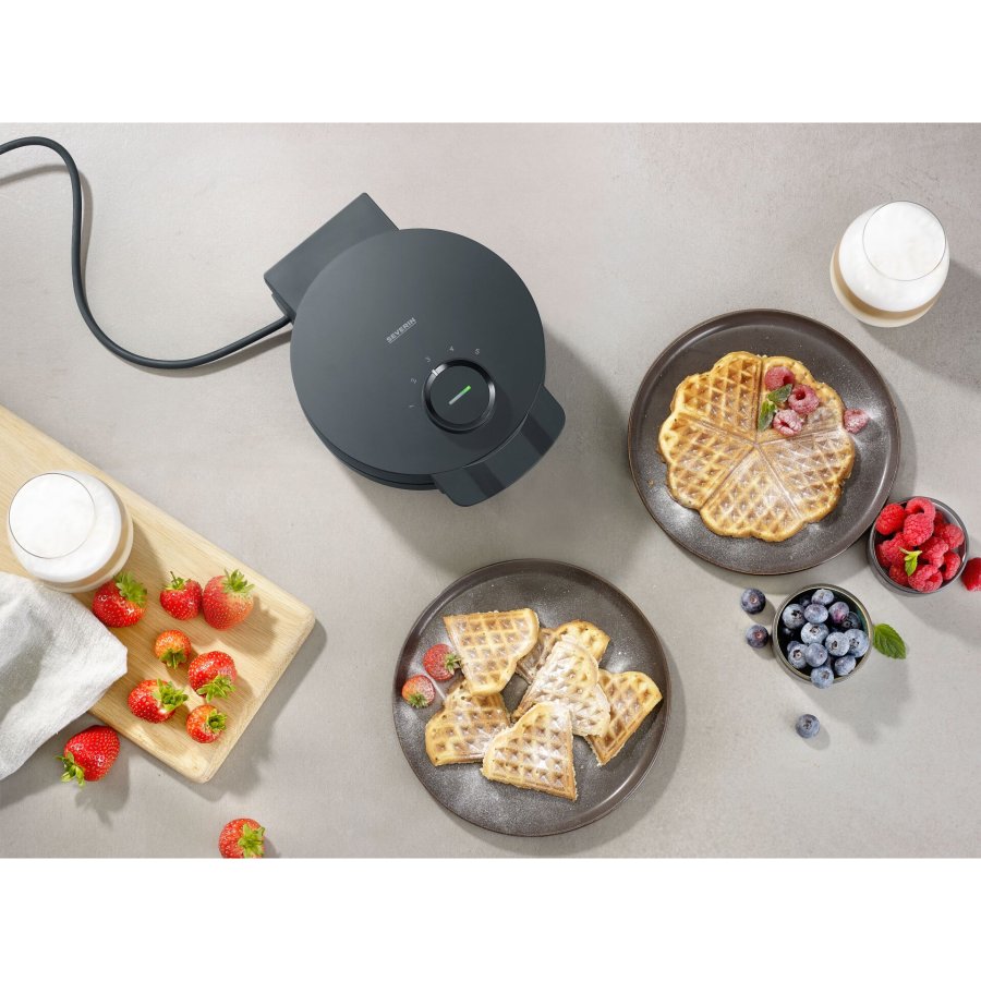 Severin WA 2116 Waffeleisen Black Line #10