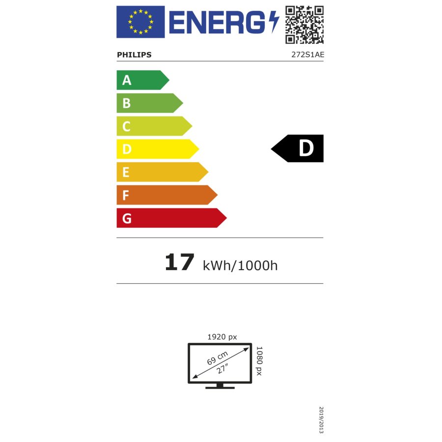 Philips S Line 272S1AE/00 LED display 68,6 cm (27