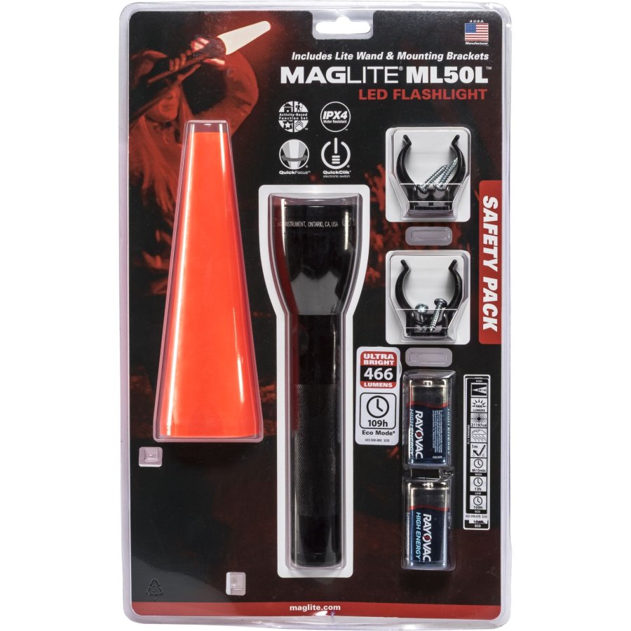 Maglite ML50 LED Sicherheitslampe schwarz #1