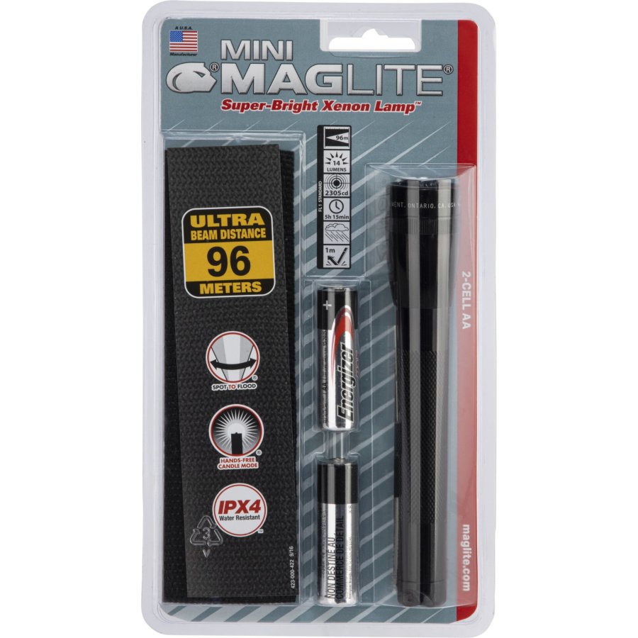 Maglite Mini AA Taschenlampe schwarz #1