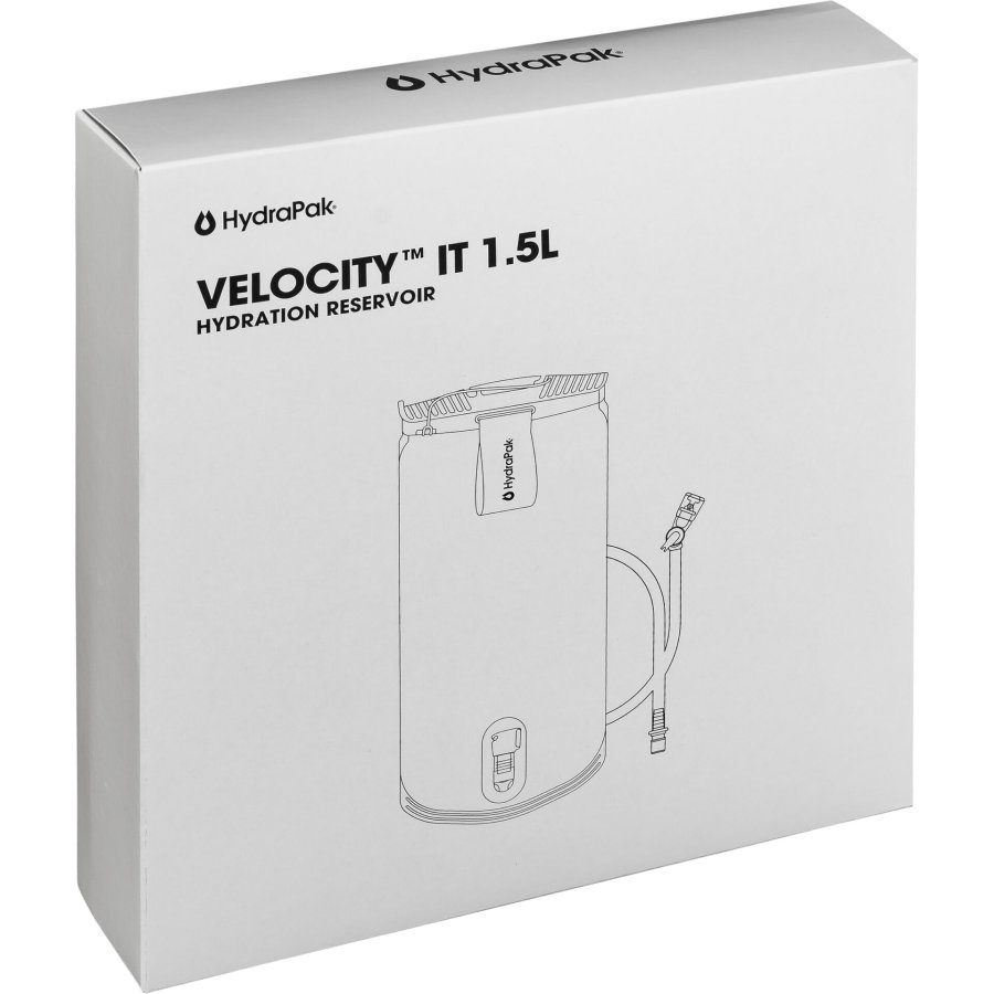 Hydrapak Velocity IT 1,5L Trink- beutel grau #1