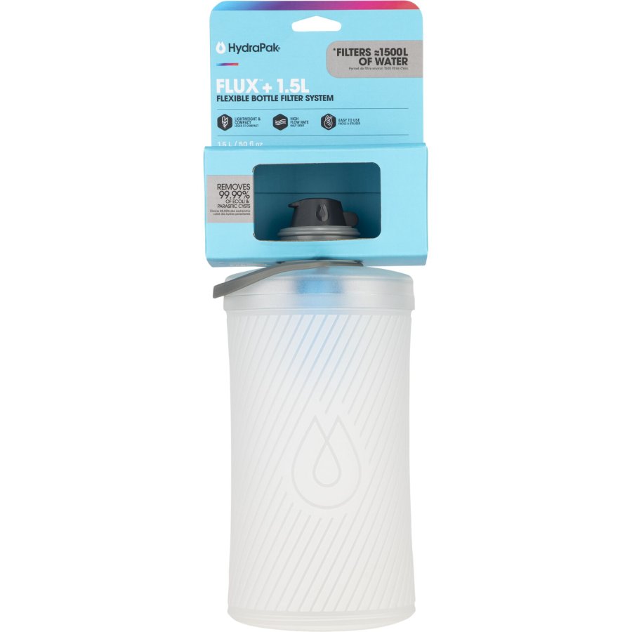 Hydrapak Flux 1,5L Faltflasche weiß #1