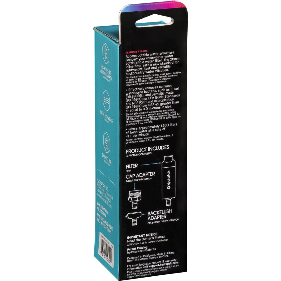 Hydrapak Filter 28mm blau #2