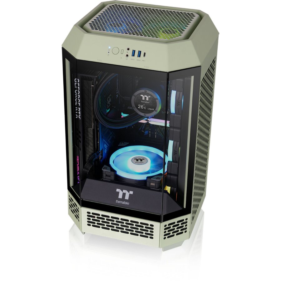 Thermaltake The Tower 250 Matcha Green #7