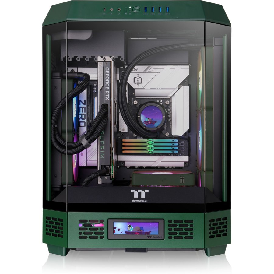 Thermaltake The Tower 600 Racing Green #7