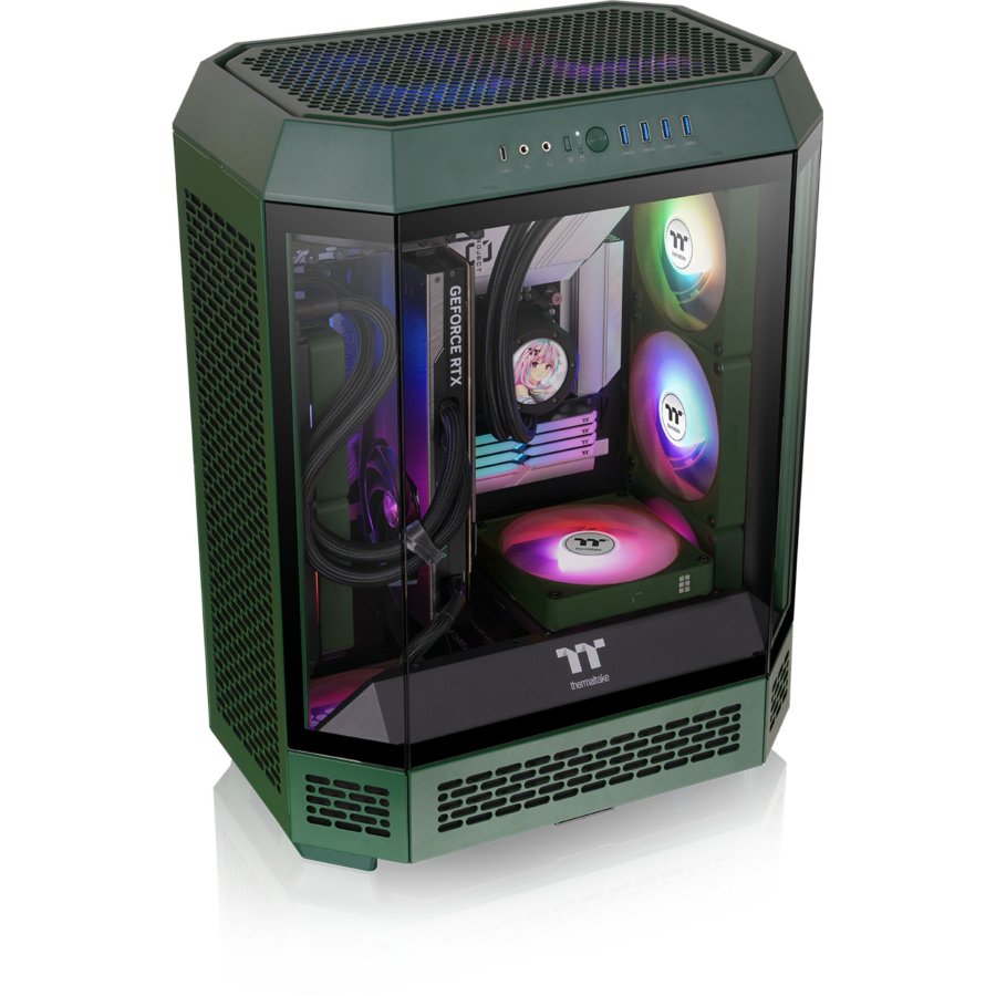 Thermaltake The Tower 600 Racing Green #8