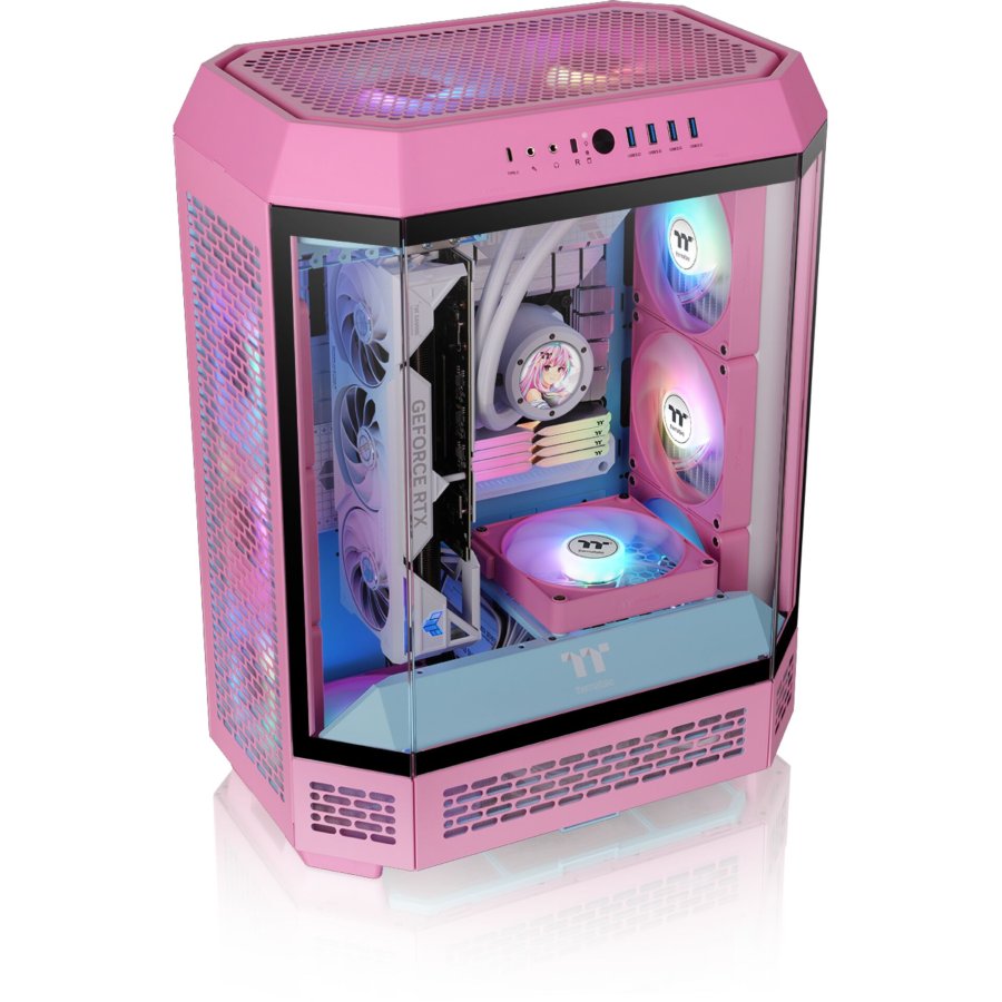 Thermaltake The Tower 600 Bubble Pink #8
