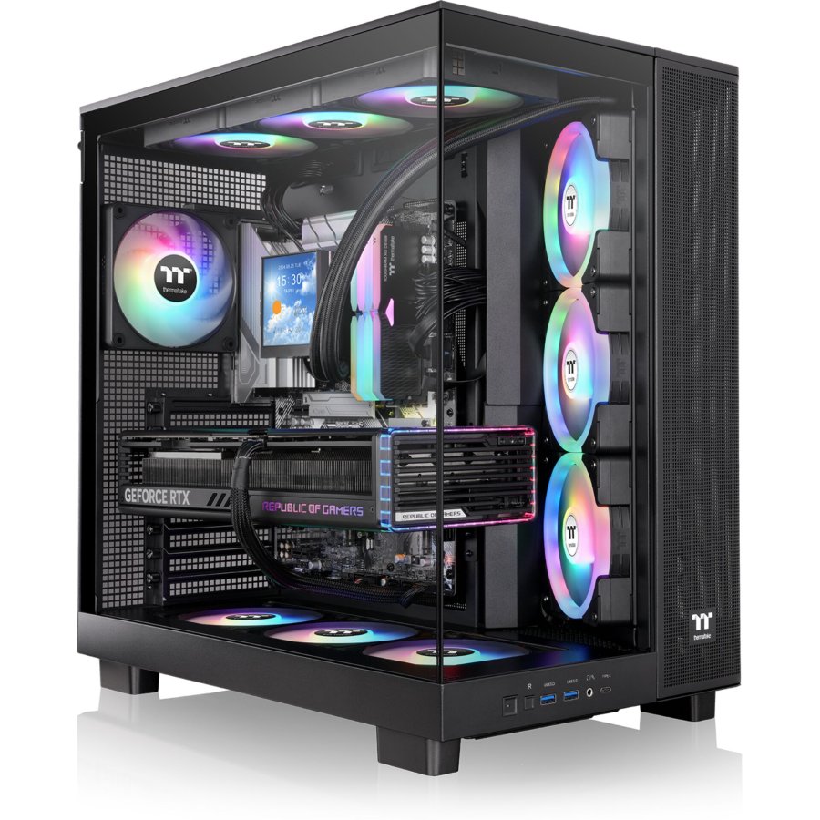 Thermaltake View 380 XL TG ARGB Black #5
