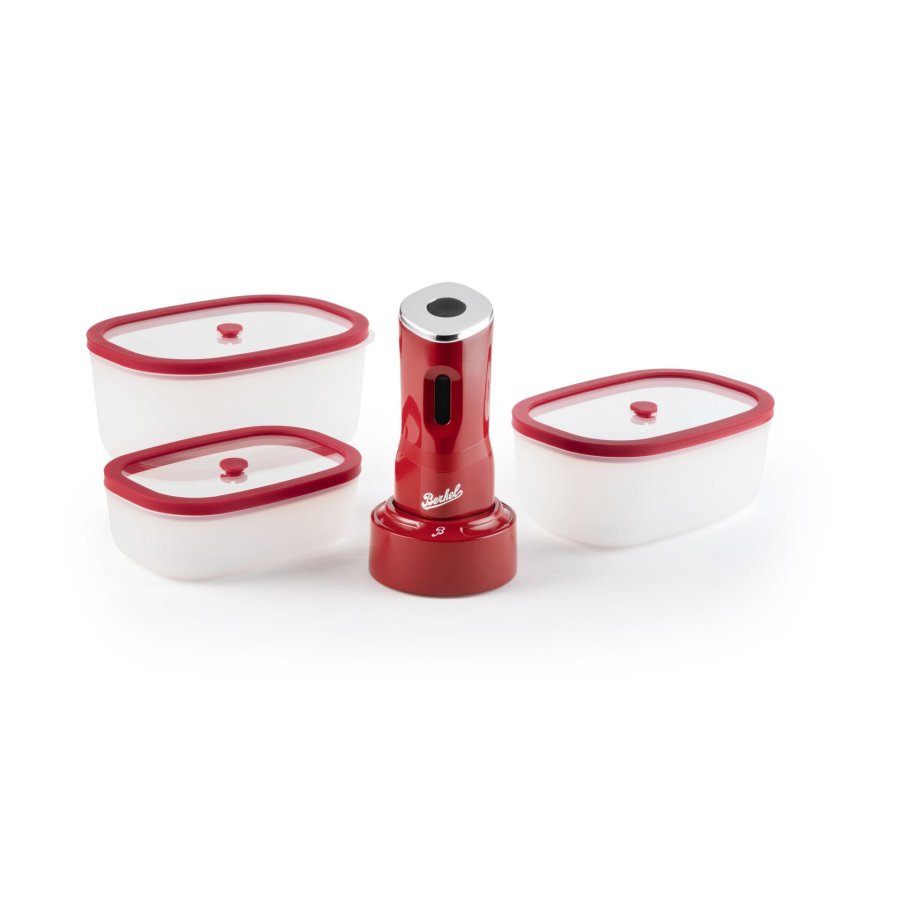 Berkel Kit all in one Icon Mini Vakuumpumpe rot #1