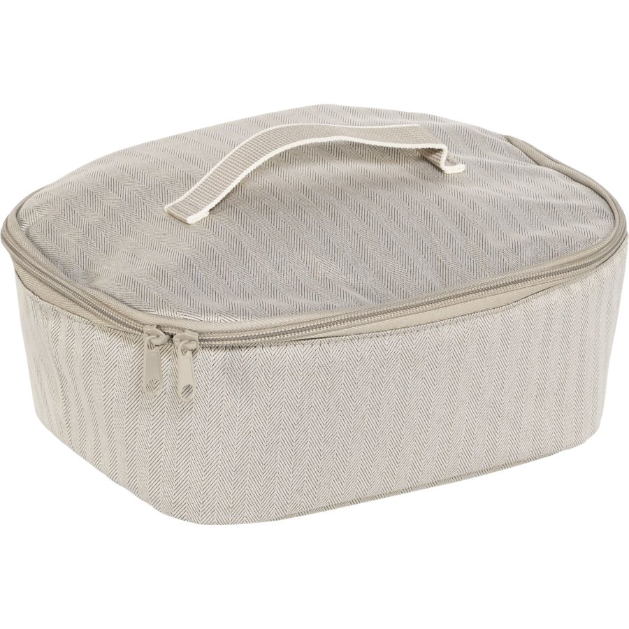 Reisenthel Coolerbag M pocket herringbone sand #1