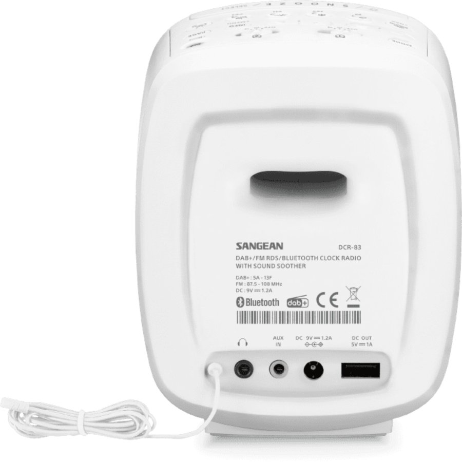 Sangean DCR-83 (Atomic 83) White #4