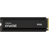 Crucial P510 Gen5 2280       2TB NVMe PCIe M.2 SSD mit Heatsink #1