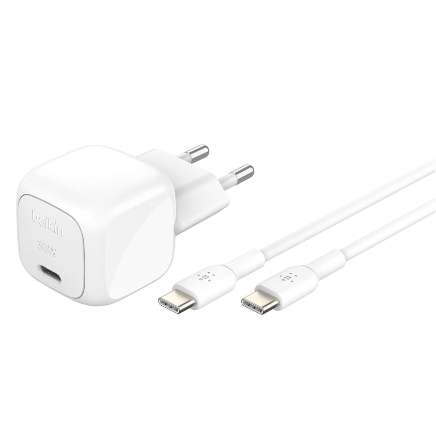Belkin BOOST Charge USB-C/USB-C 30WLad.PD,ws+Kab.WCA008kq1MWH-B6 #1