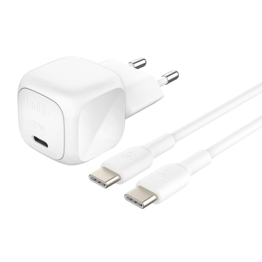 Belkin BOOST Charge USB-C 20W PD PPS 1m USB-C Kab.WCA009KQ1MWH-B6 #1