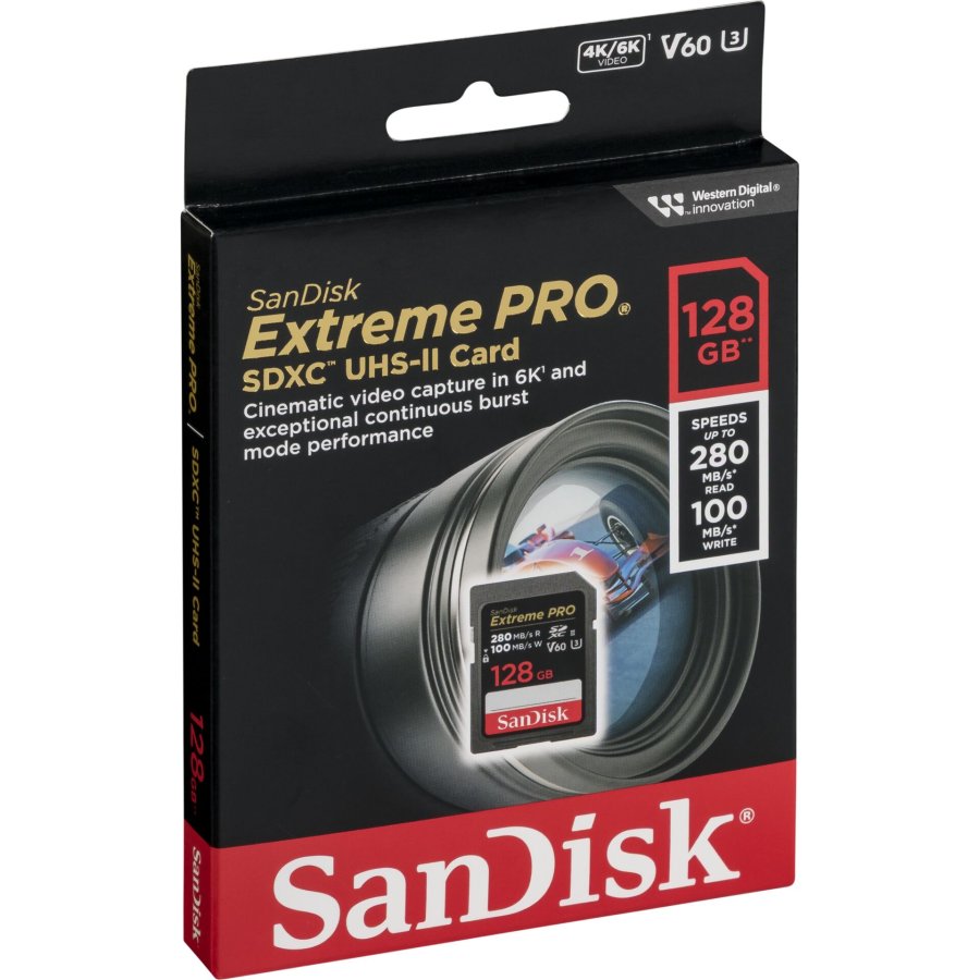 SanDisk Extreme Pro SDXC   128GB UHS-II C10 U3 V60 #1