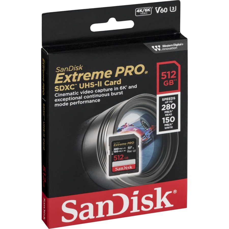 SanDisk Extreme Pro SDXC   512GB UHS-II C10 U3 V60 #1