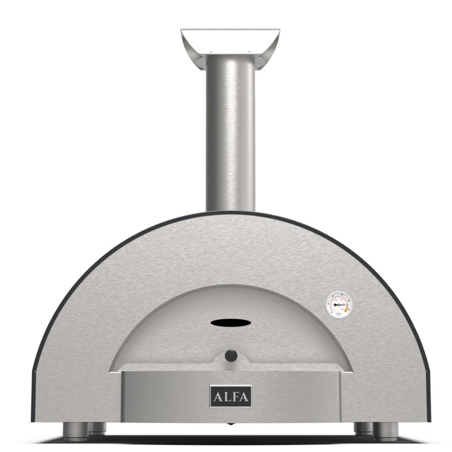 Alfa Forni Classico 2 Pizze Hybrid Schiefer Grau #1